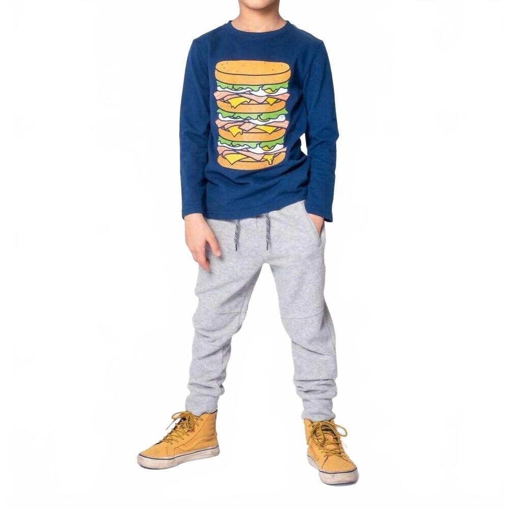 NEW APPAMAN sideline sweats joggers in heather mist